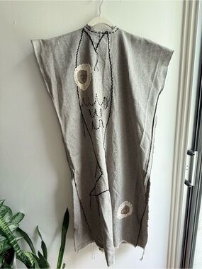 Handmade Shaw with Fish Stitching